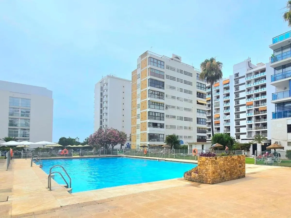 Studio Pepitas With Sea And Pool Views Steps From Puerta Marina And The Beaches By Namaste Elite Benalmádena Appartement